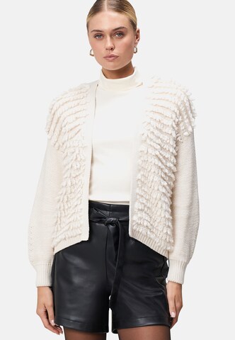 zero Strickjacke in Weiß: Vorderseite