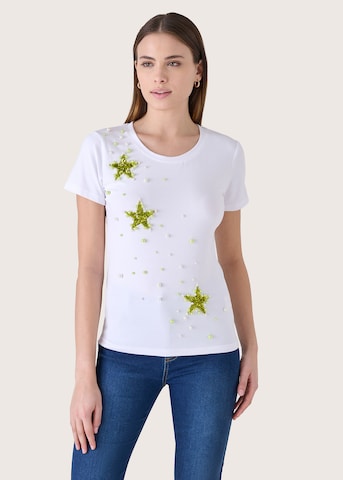 T-shirt 'Stresa' Camomilla en blanc : devant