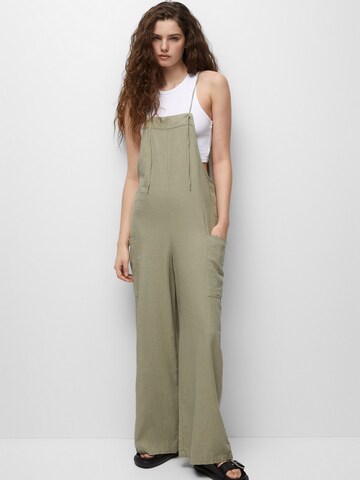 Pull&Bear Jumpsuit i grön