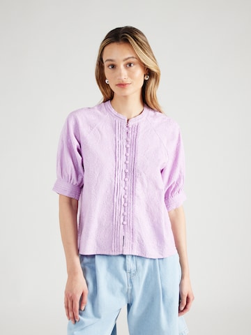 Peppercorn Blouse 'Tanner' in Purple: front