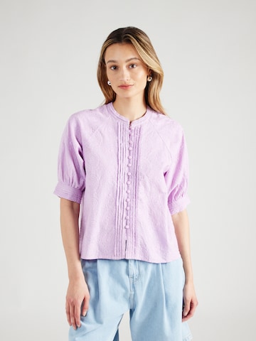 Peppercorn Bluse 'Tanner' in Lila: predná strana