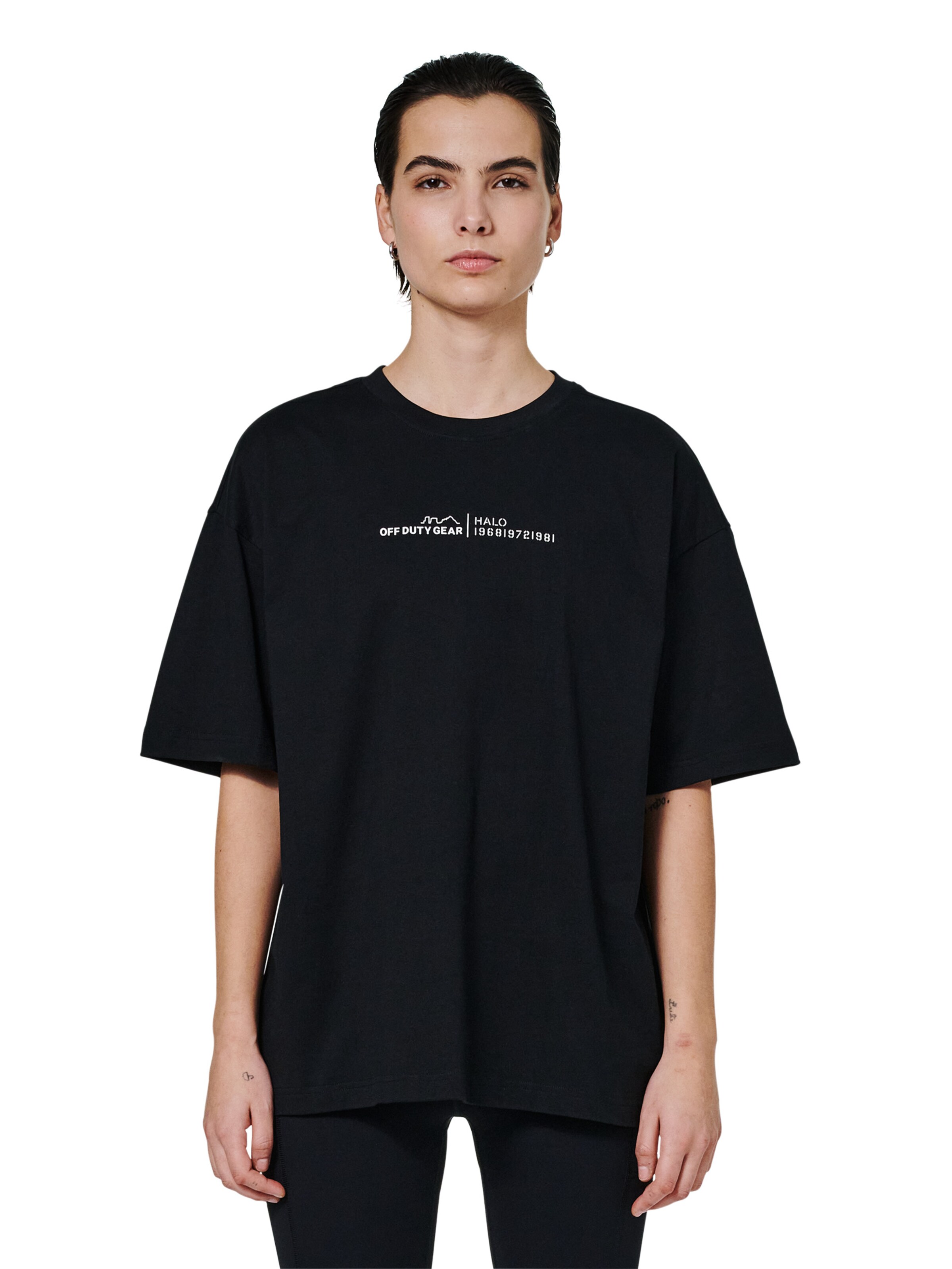 HALO Shirt in Black: front