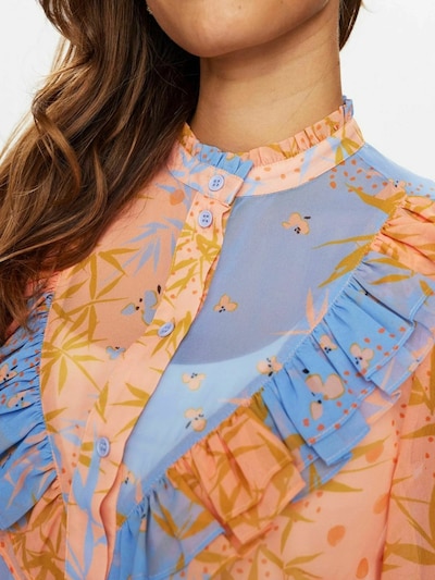 NÜMPH Blouse 'Kyndall' in Light blue / Peach, Item view