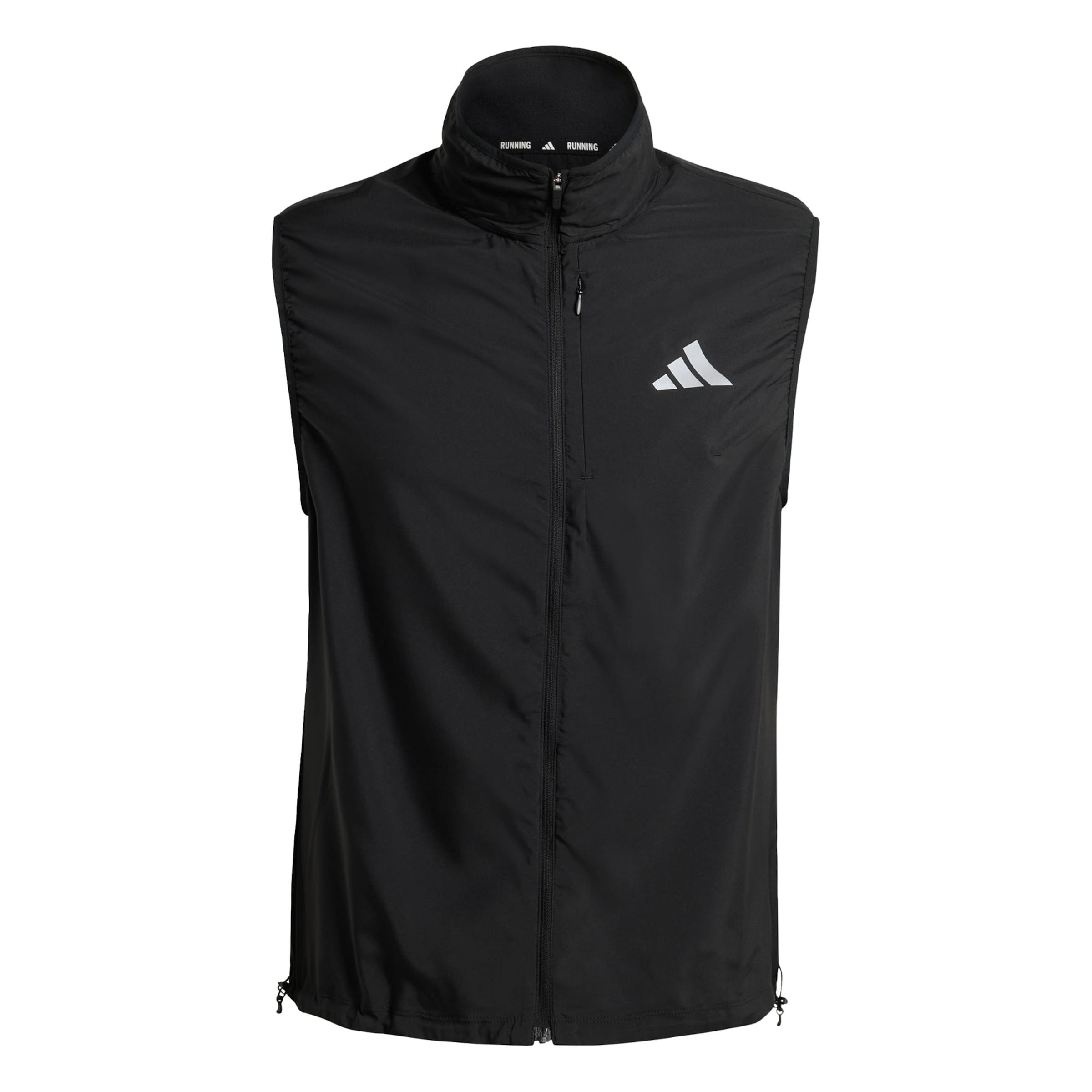ADIDAS PERFORMANCE - Chaleco deportivo 'Adi365 Running Essentials' en negro: frente
