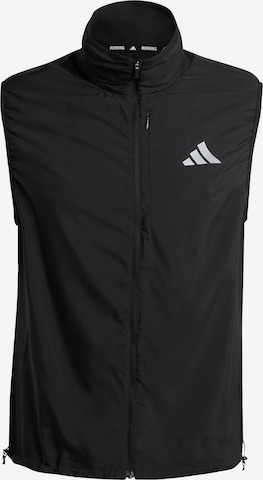 ADIDAS PERFORMANCESportski prsluk 'Adi365 Running Essentials' - crna boja: prednji dio