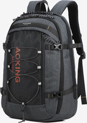 Aoking Rucksack in Grau: Vorderseite