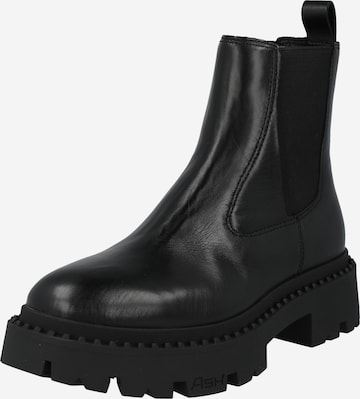 Chelsea Boots 'GENESIS' ASH en noir : devant