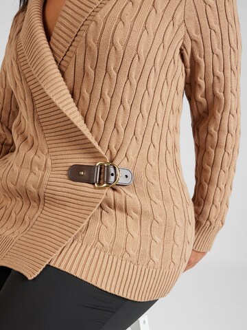 Lauren Ralph Lauren Plus Trui 'DONATO' in Beige