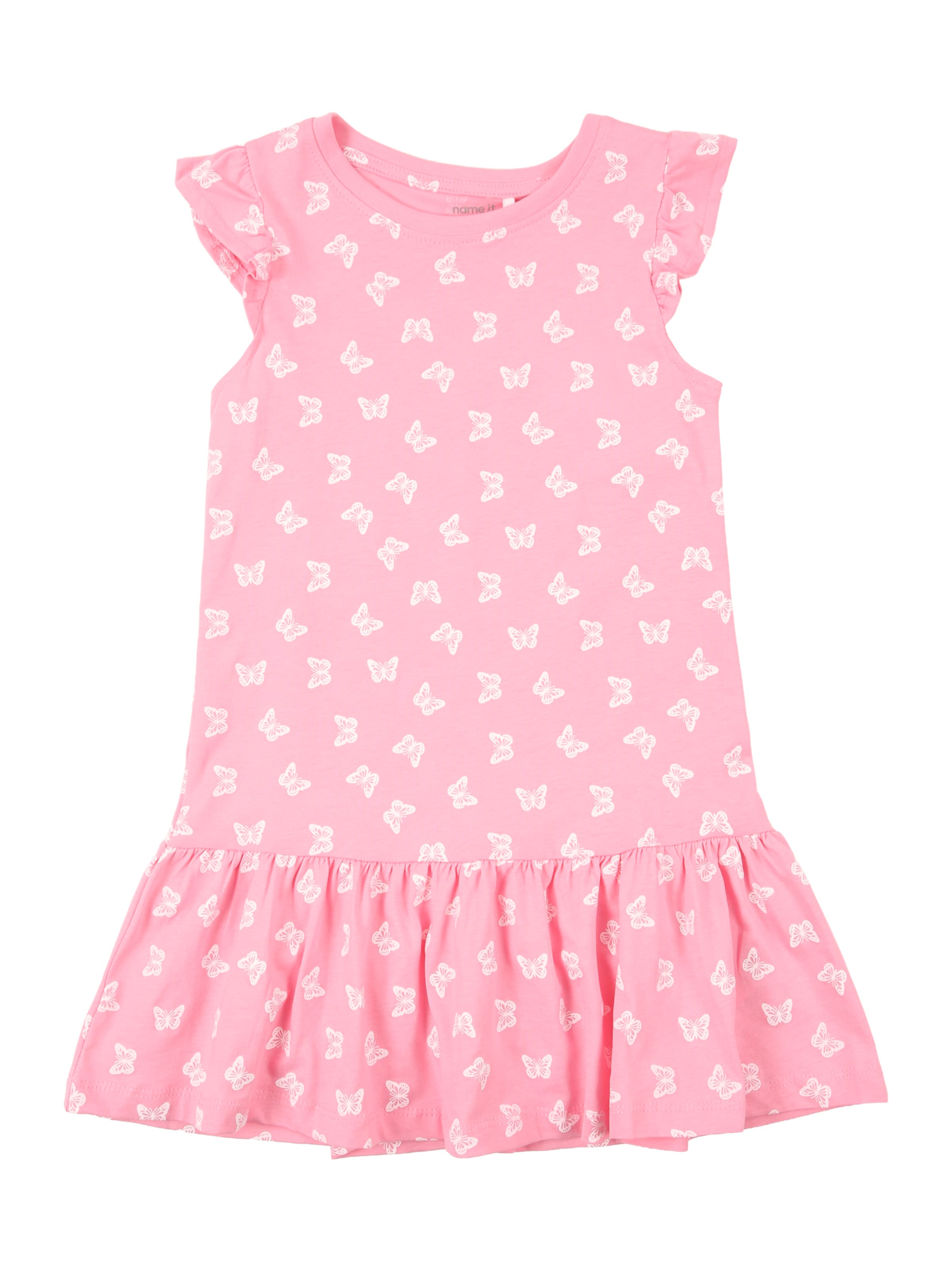 Robe 'NMFVida' NAME IT en rose : devant