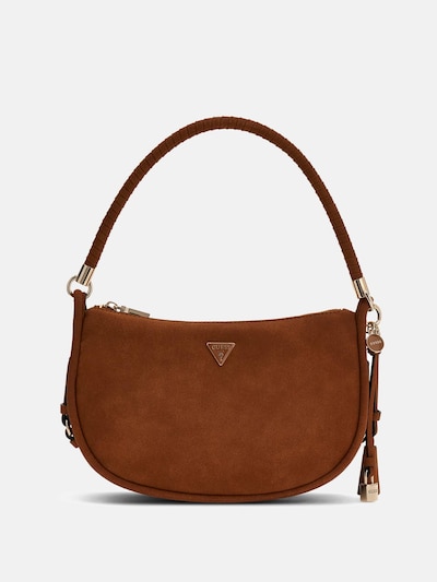 GUESS Sac bandoulière 'Danya' en marron, Vue avec produit