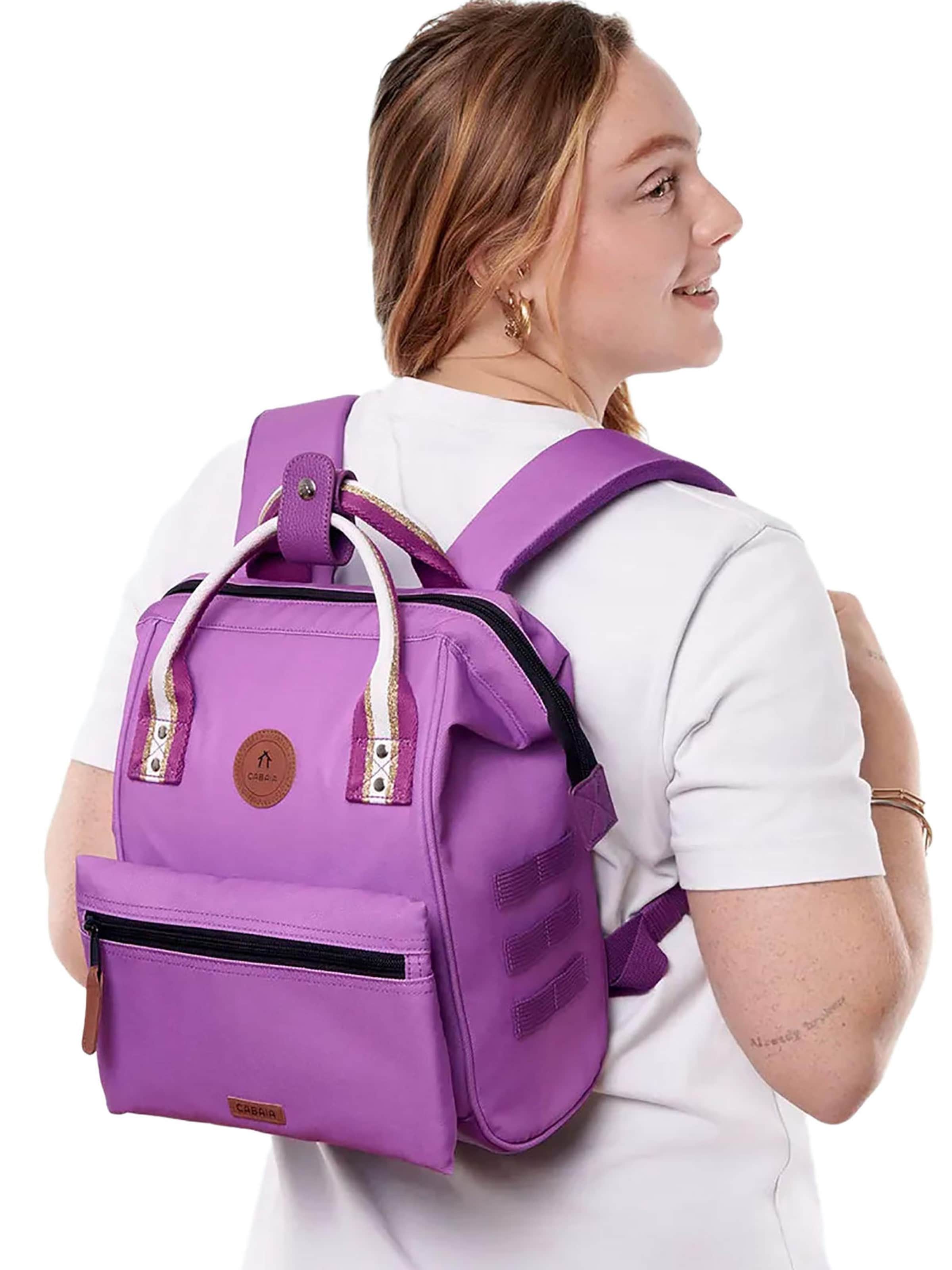 Cabaia Rucksack 'Naxos S' in Lila