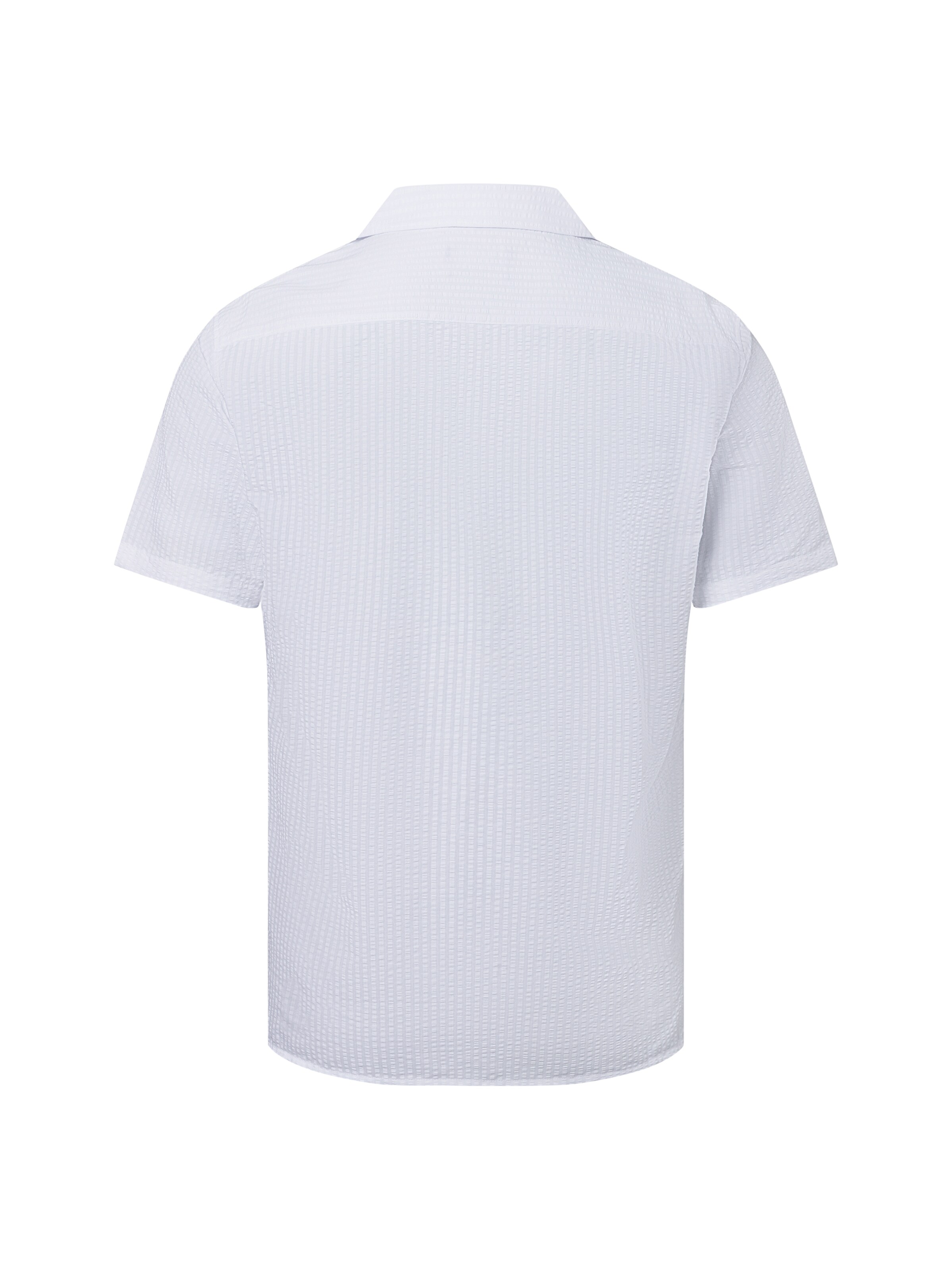 Nils Sundström Regular Fit Hemd in Weiß