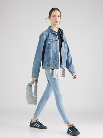 LEVI'S ® Skinny Jeans '710 Super Skinny' in Blau