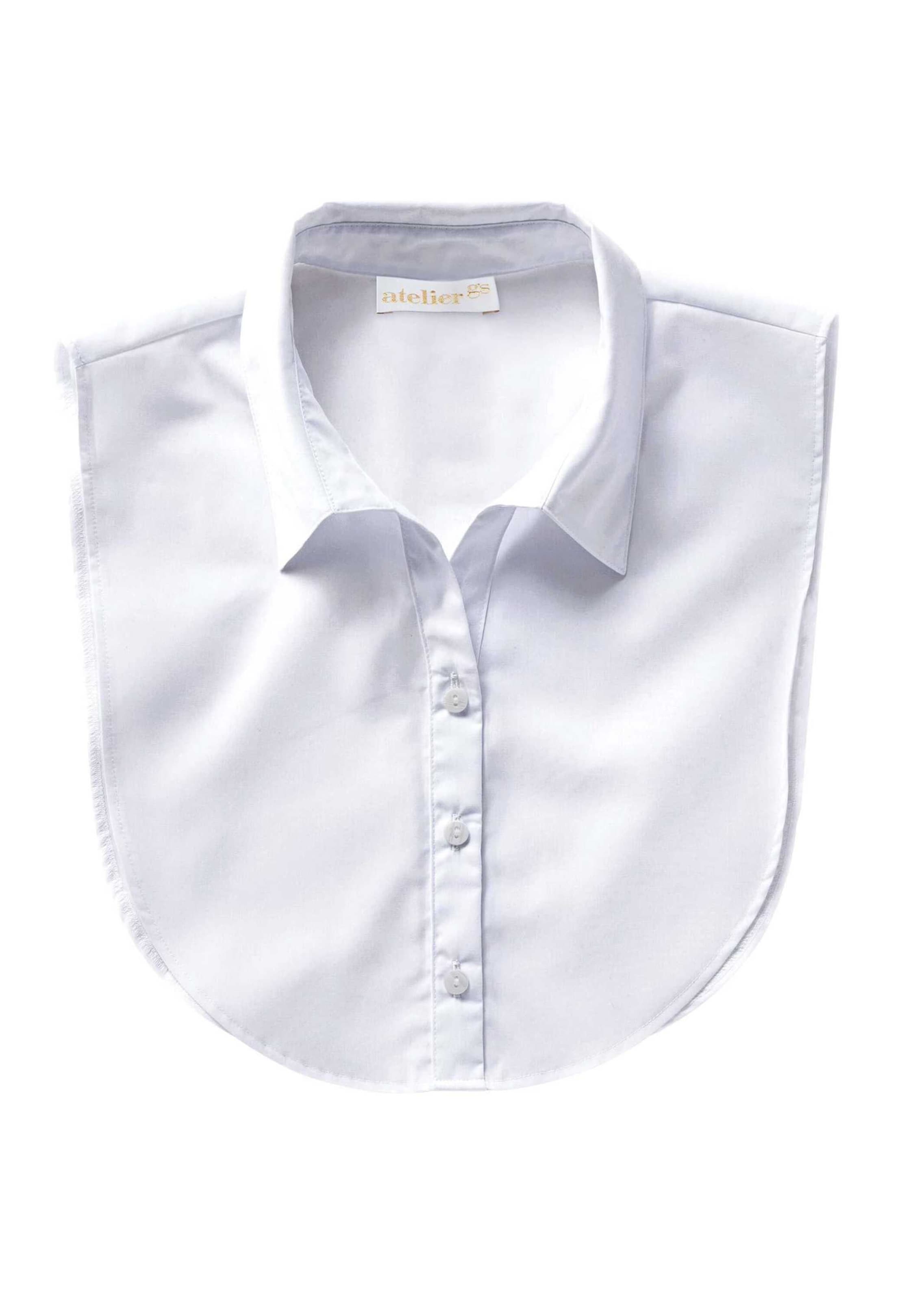 Goldner Collar in White: front