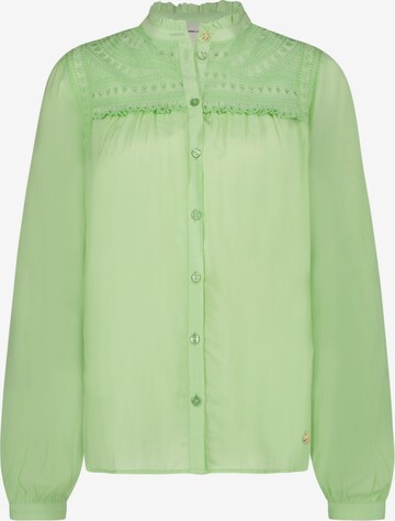 Fabienne Chapot Blouse 'Tootsie' in Groen: voorkant