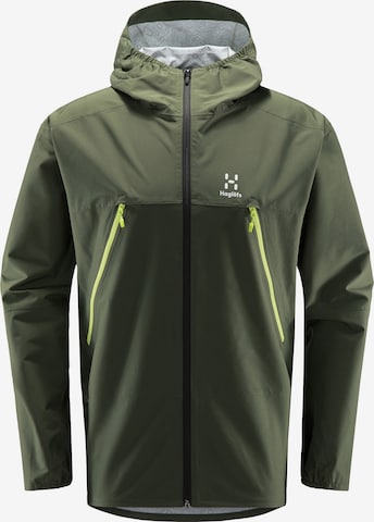 Haglöfs Athletic Jacket 'Spira' in Green: front