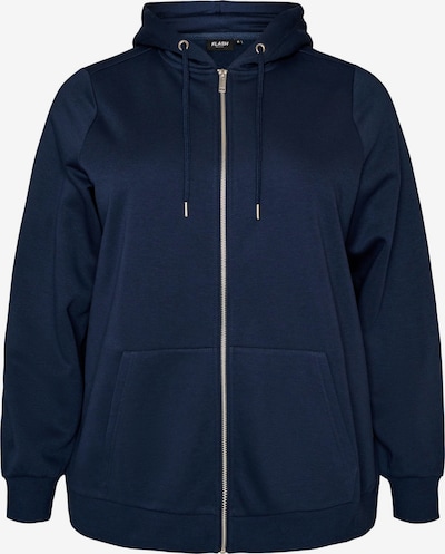 Hanorac 'FLAMELA' pe XL-XXL Zizzi pe bleumarin, Vizualizare produs