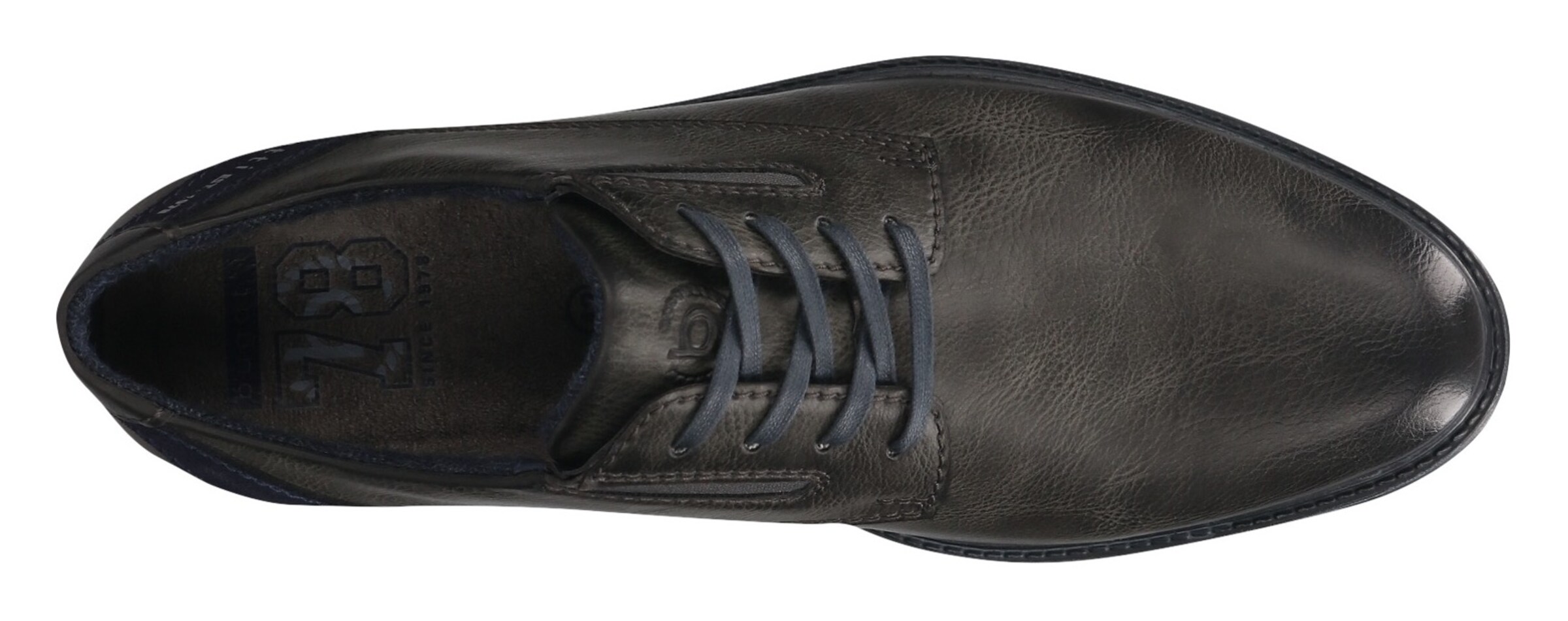 bugatti Schnürschuh in Grau