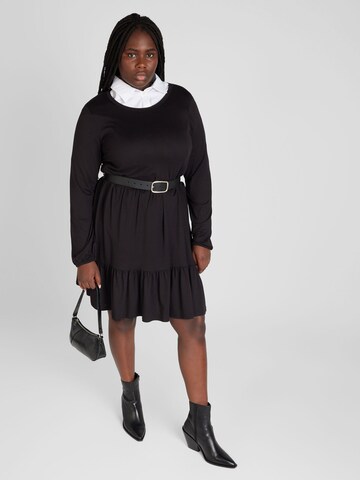 Vero Moda Curve Sukienka 'CINA' w kolorze czarny
