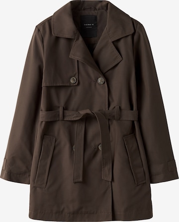 Manteau 'NKFMadelin' NAME IT en marron : devant