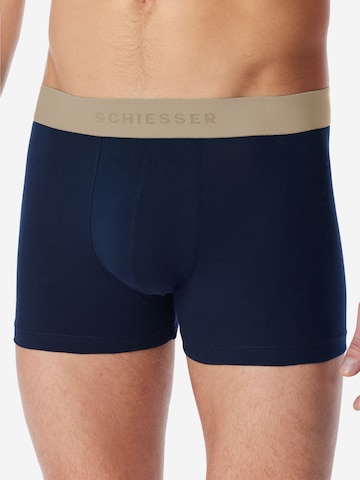 SCHIESSER Boxer shorts ' 95/5 Multi ' in Blue