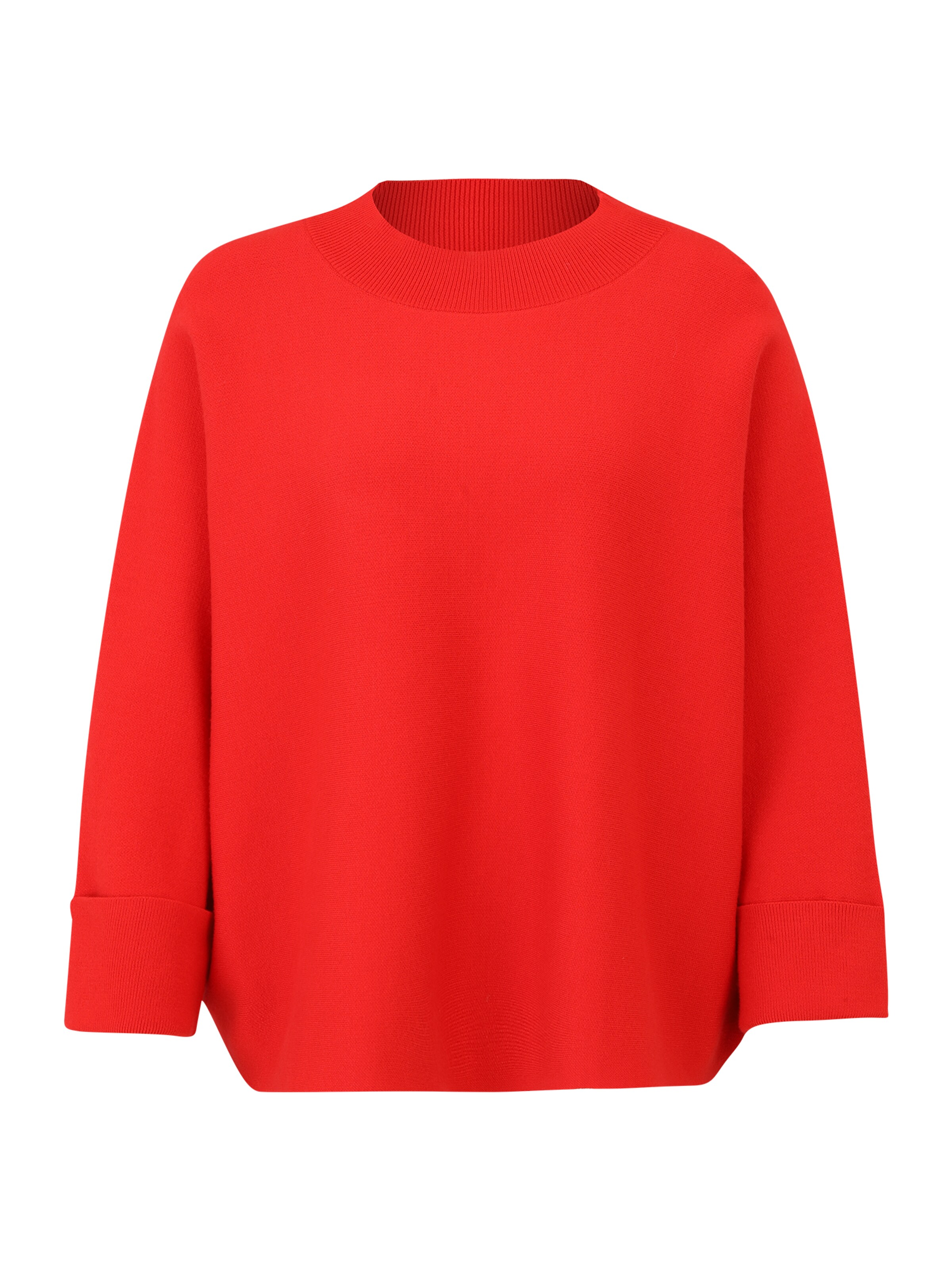 COMMA Oversizepullover in Rot: Vorderseite