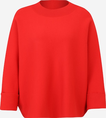 COMMA Oversizepullover in Rot: Vorderseite