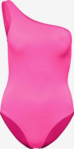 Maillot de bain 'Alba' ONLY en rose : devant