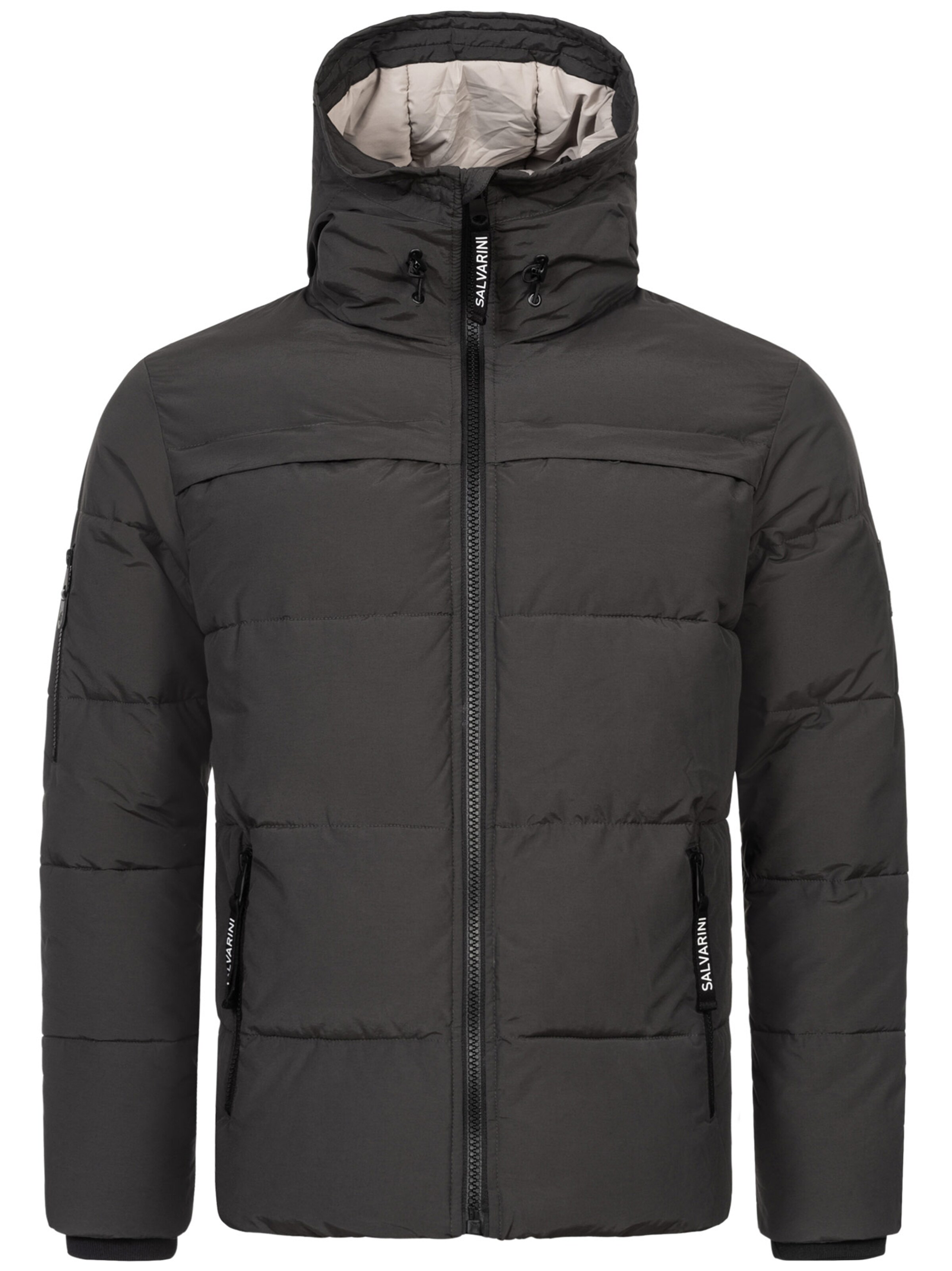 Alessandro Salvarini Winterjacke in Grau