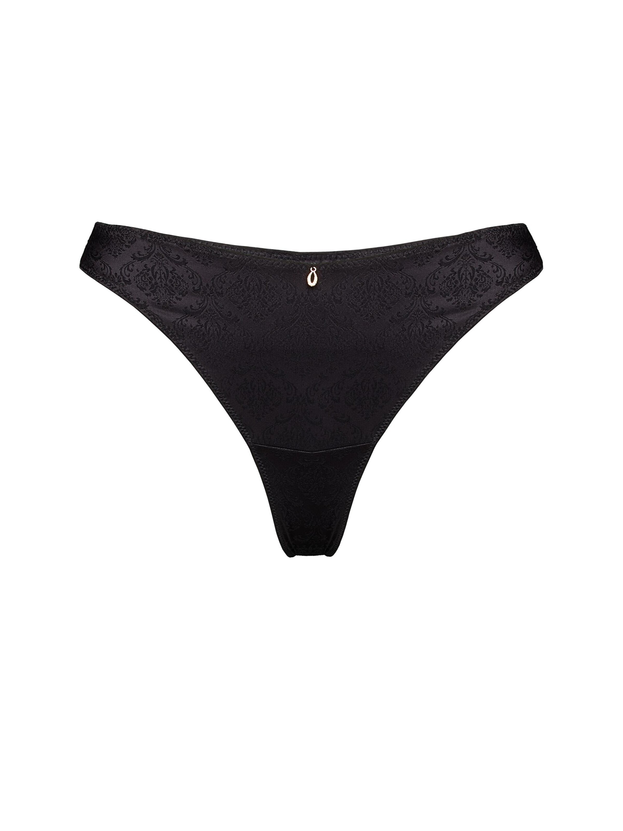 ESOTIQ - Tanga 'Charm' en negro