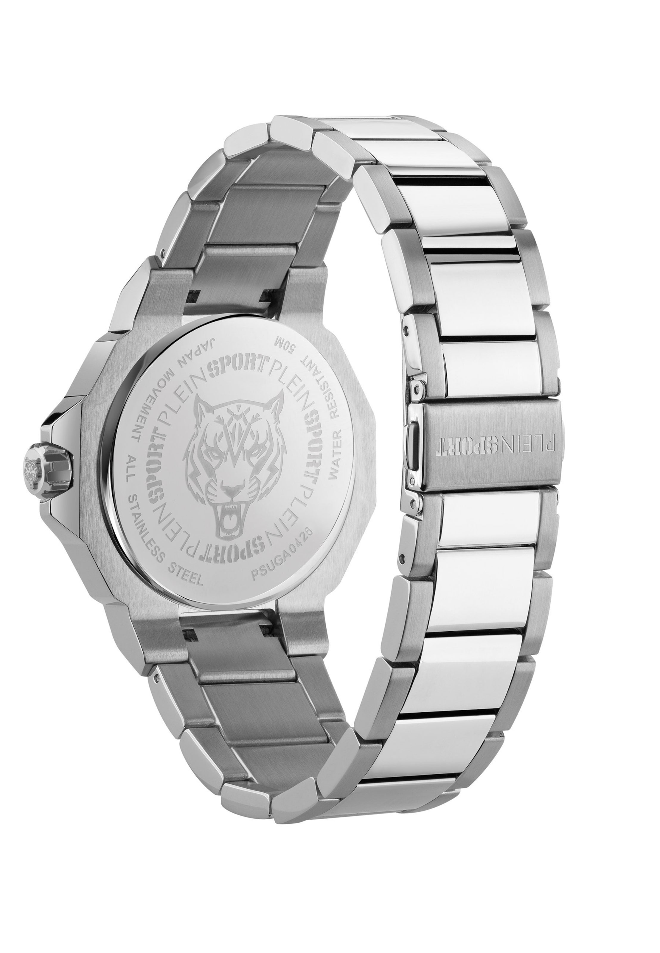 Montre à affichage analogique 'Titan 3H' Plein Sport en argent