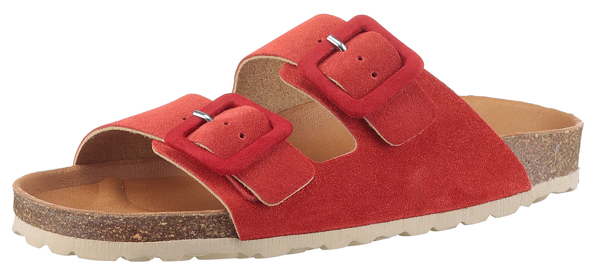 VERBENAS Mules in Red: front