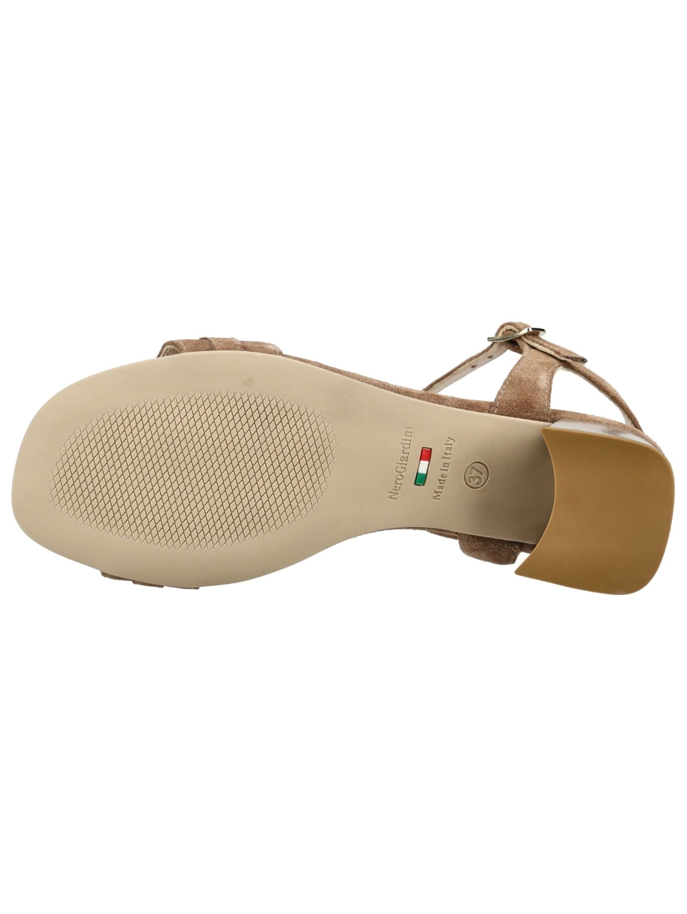 Nero Giardini Sandalen met riem in Bruin
