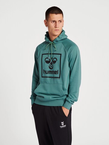 Hummel Athletic Sweatshirt in Blue: front