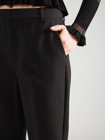 Part Two Regular Trousers with creases 'Urbana' in Black