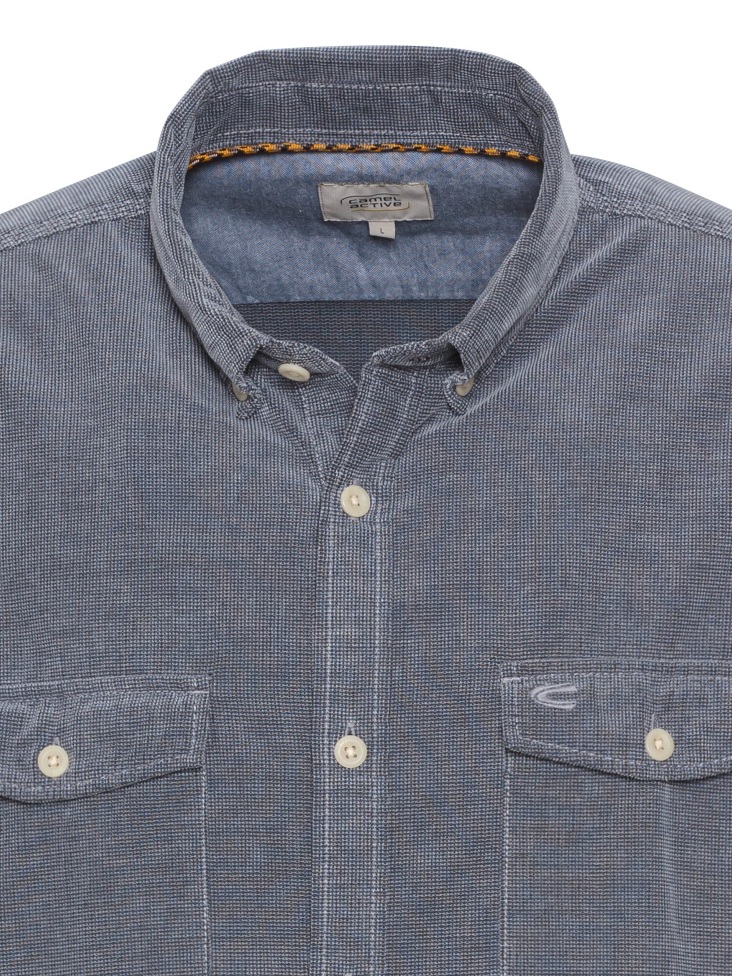 CAMEL ACTIVE Regular fit Button Up Shirt in Blue
