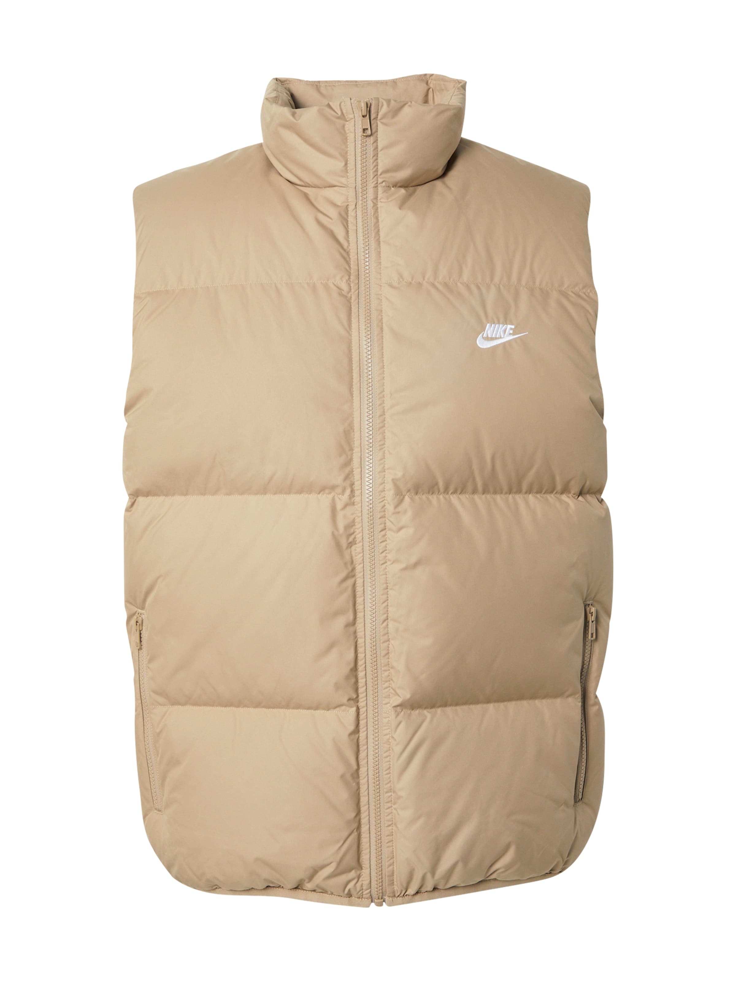 smėlio Nike Sportswear Liemenė 'CLUB': priekis