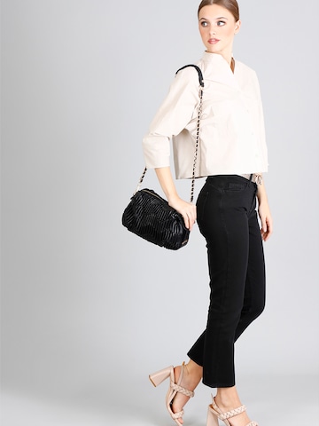 CAFè NOIR Crossbody bag in Black: front