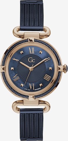 Gc Analog Watch 'Gc CableChic ' in Blue: front
