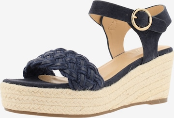 BULLBOXER Strap Sandals in Blue: front