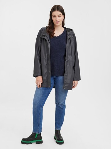 Vero Moda Curve Between-Season Jacket 'Malou' in Grey