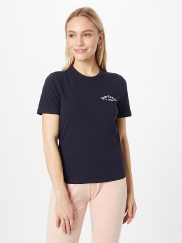 T-shirt 'HAYLEE' Juicy Couture Black Label en bleu : devant