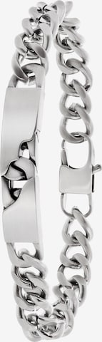 Lucardi Bracelet in Silver: front