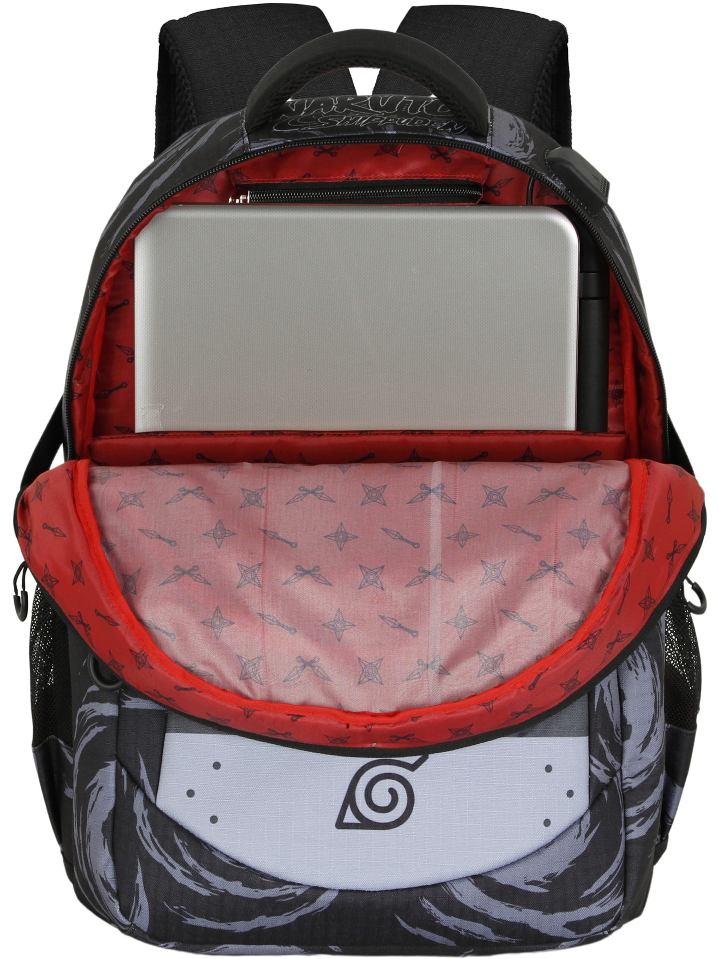 Naruto Backpack in Grey