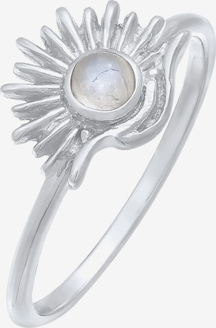 ELLI Ring in Silver: front