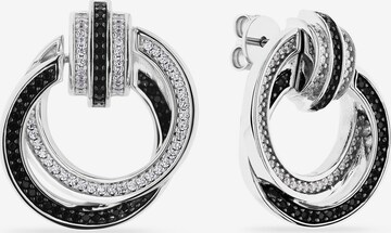 JETTE Earrings in Silver: front