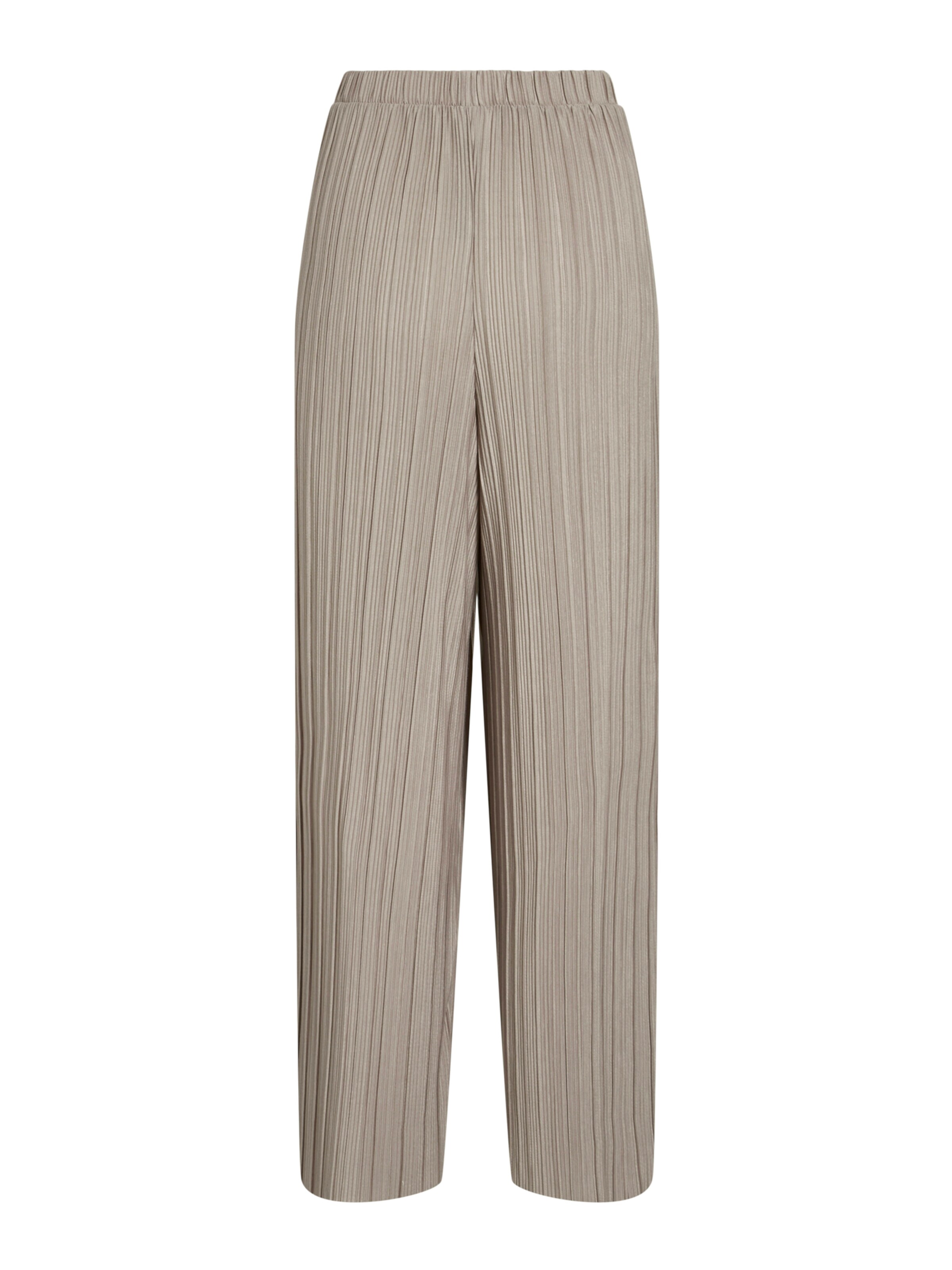 VILA Wide Leg Housut 'VIPLISA' värissä harmaa