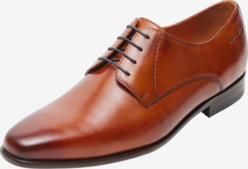 VANLIER Lace-Up Shoes in Brown: front