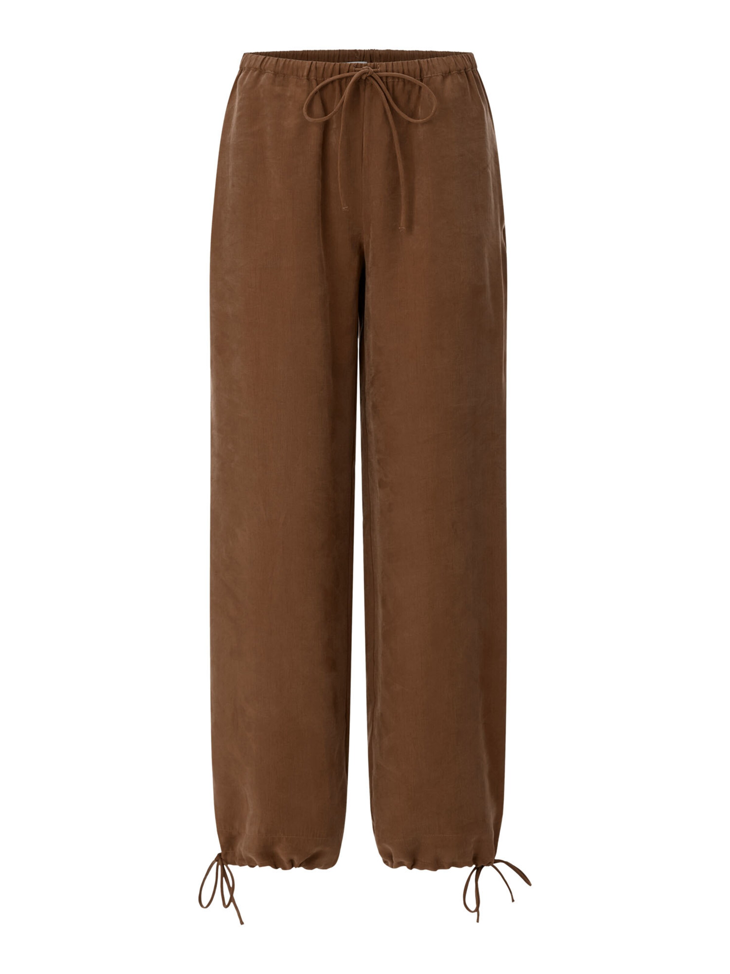 Regular Pantalon Rich & Royal en marron : devant