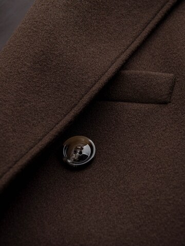 Ombre Winter Coat in Brown